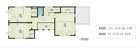 2F間取り図